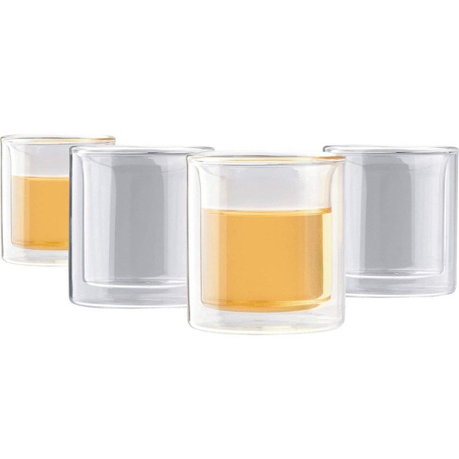 The Casaware Portion | Tasse A The, Verre A Double Paroi, 4 Oz