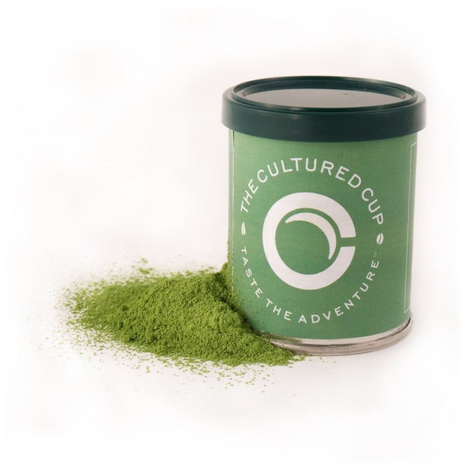 The Saras Tea Caddie Vert | Matcha Kyoto, Qualite Culinaire, Boite De 30 G