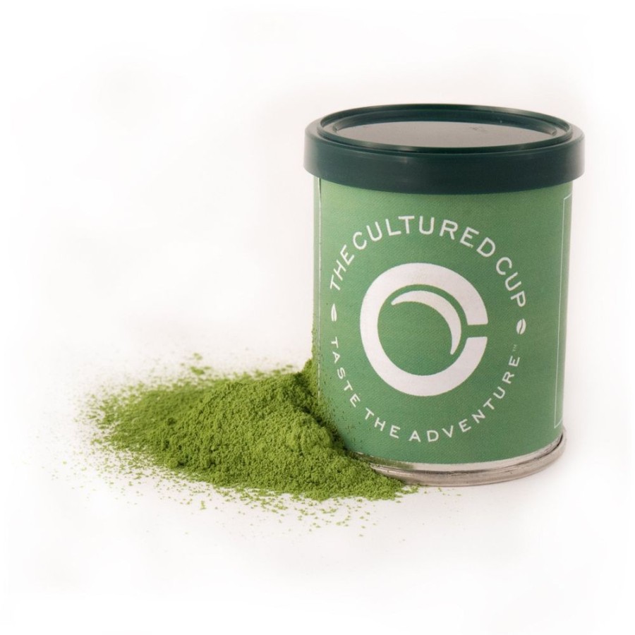 The Saras Tea Caddie Vert | Uji Matcha Imperial, Boite De 30 G