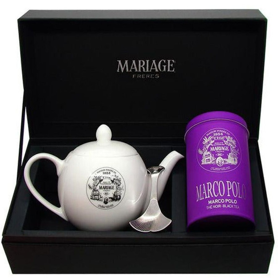 The Mariage Frères Noir | Coffret Cadeau Degustateur De The Marco Polo