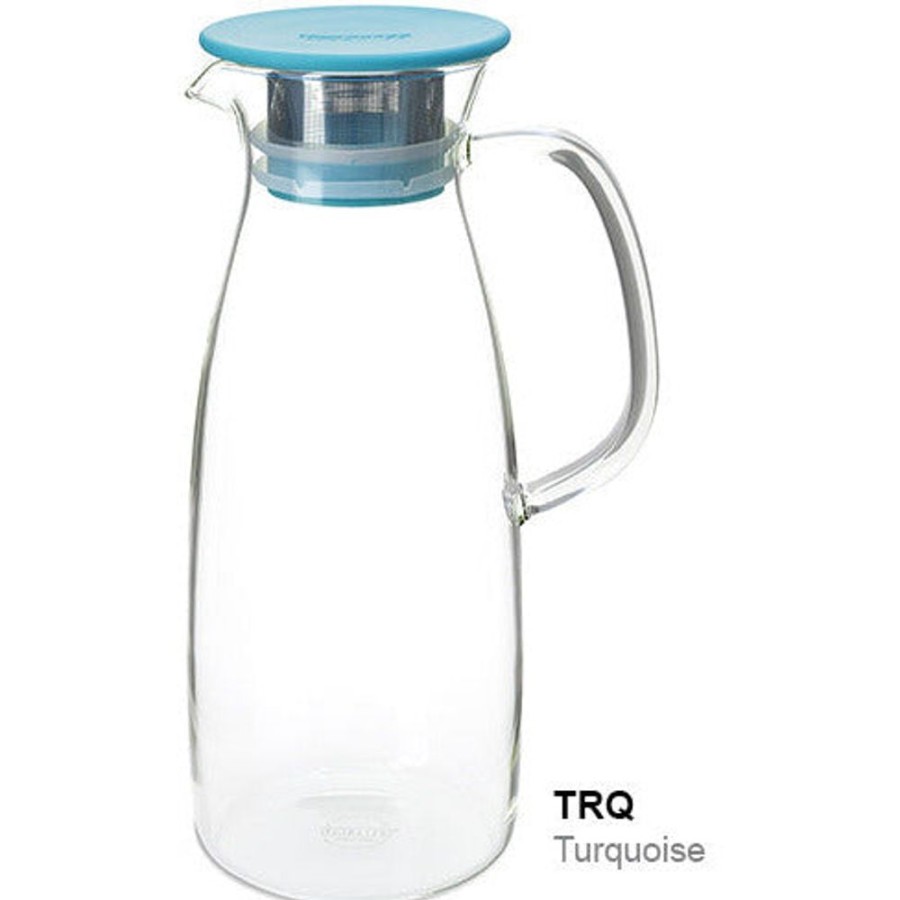 The For Life Preparation | Machine A The Infusee A Froid, Verre, Turquoise, 50 Oz